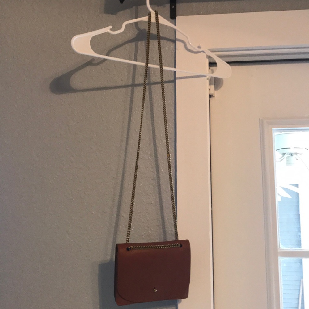 Madewell brown leather purse